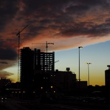 Atardecer a las torres