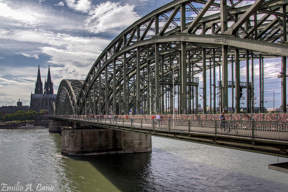 Puente Hohenzollern por Emilio