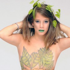 verdes hojas...