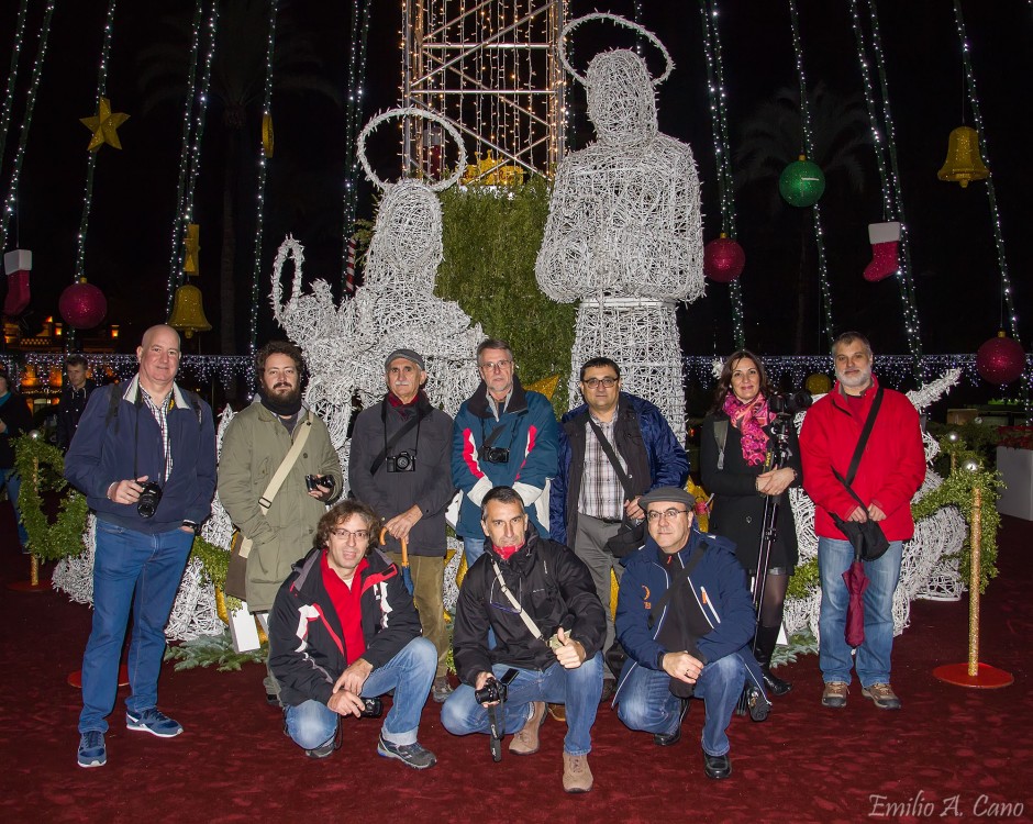 APE en la Navidad de Murcia (con flash)