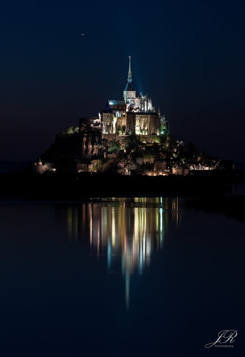 Mont St. Michel, Normandía,