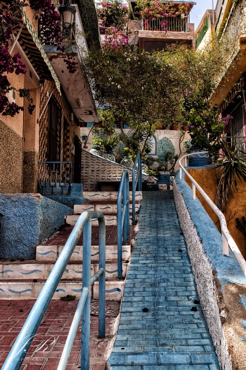 Escalera de color