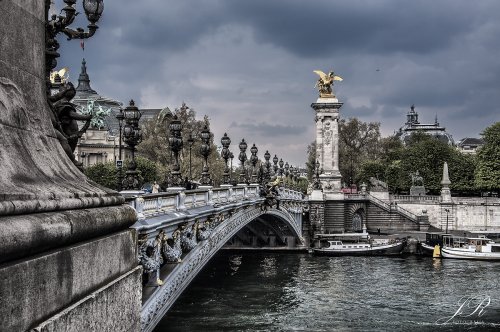 Puente Alexandre III, París.