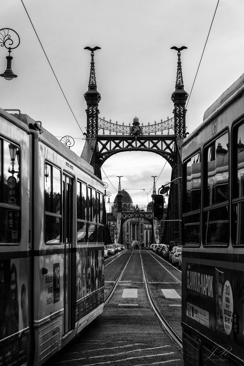 Tranvías en Budapest