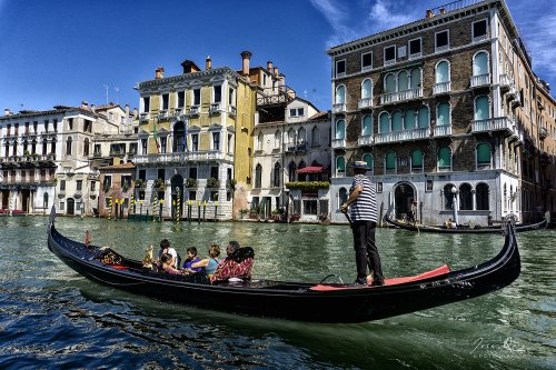 Góndolas en Venecia