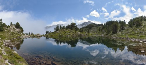Lagos de Nouville, Pirineos,