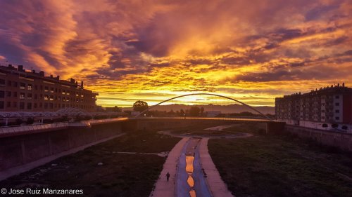 Amanecer en la ciudad del sol