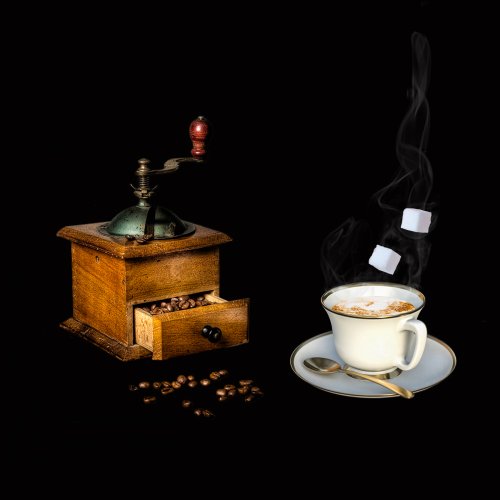 Aroma a café recién hecho.