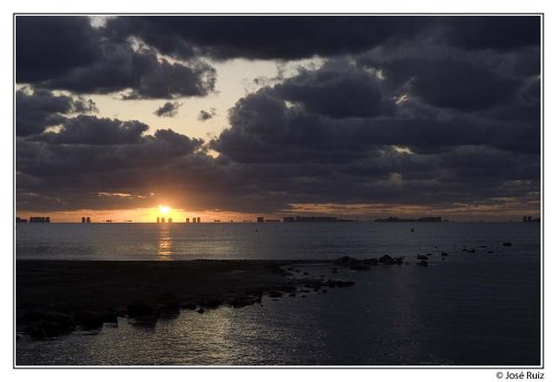 Amanece trás la tormenta.