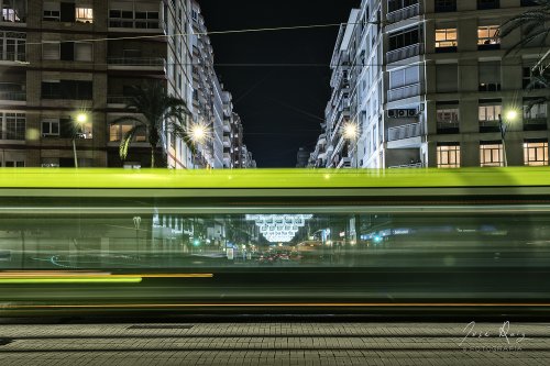 Tranvía de luz
