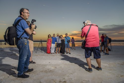 Fotógrafos y modelos