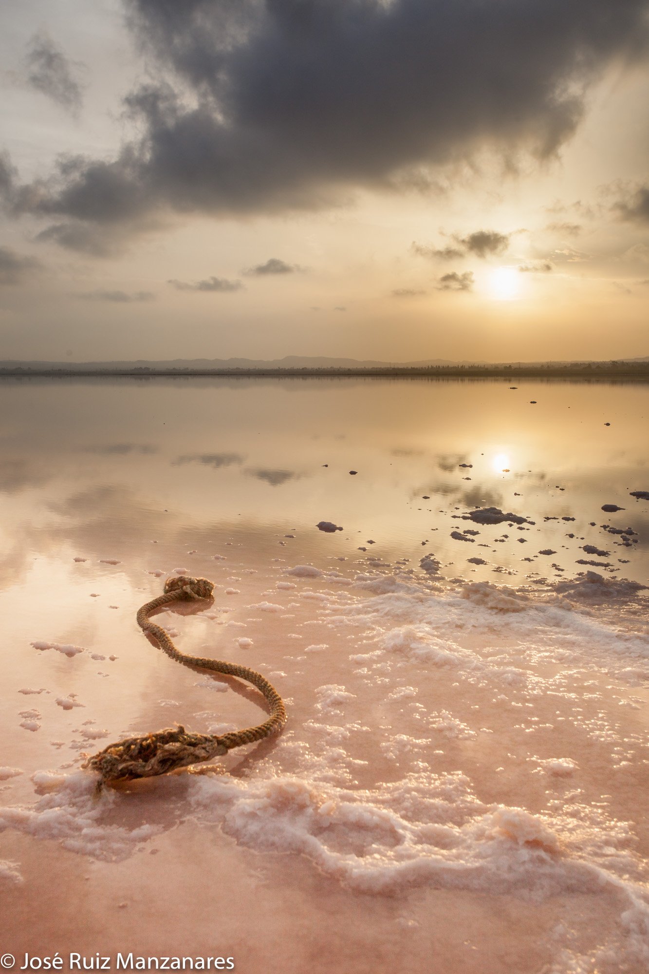 La maroma de las Salinas de Torrevieja